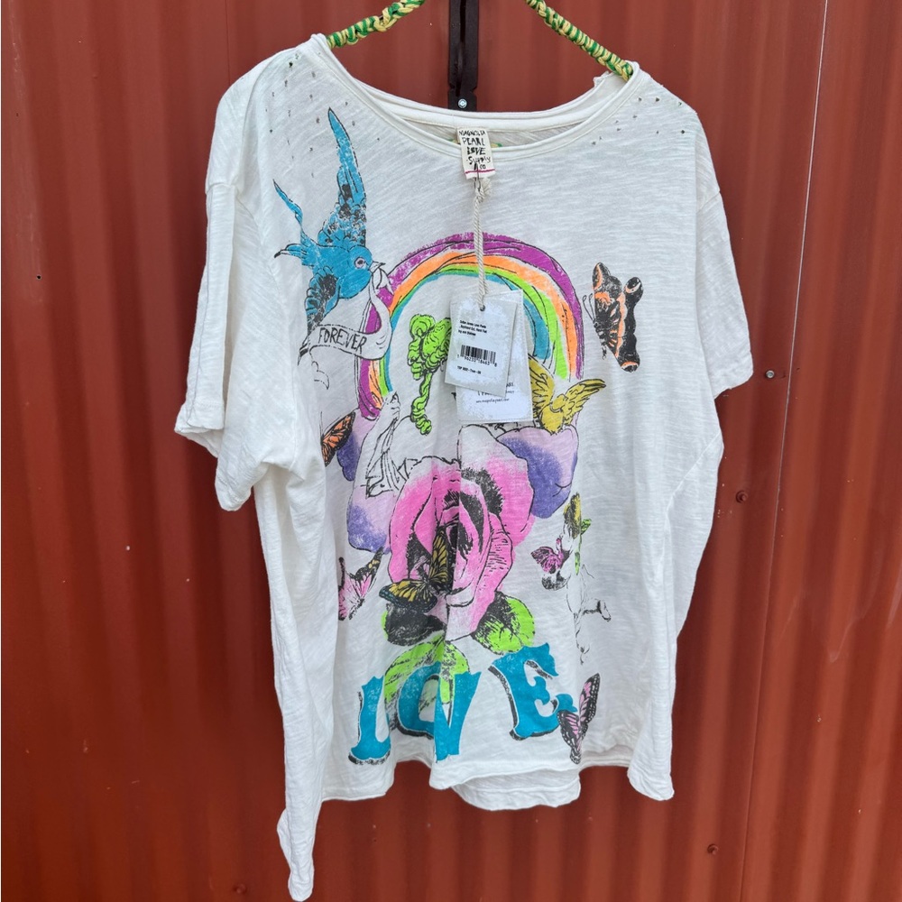 Magnolia Pearl Love Poets Tee True NWT
